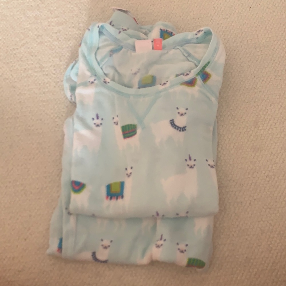 llama pajama set